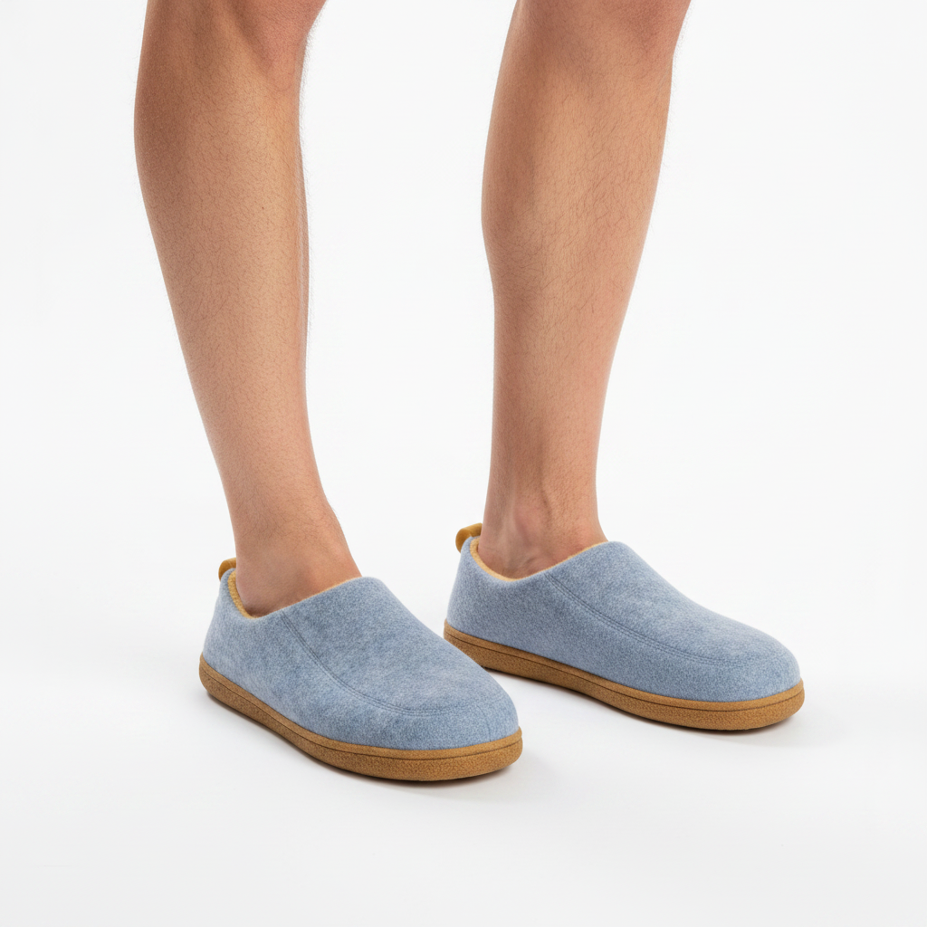 Lagoz Ilaya | Orthopedische Dames Pantoffels met Harde Zool & Fleece Voering - Warme Sloffen
