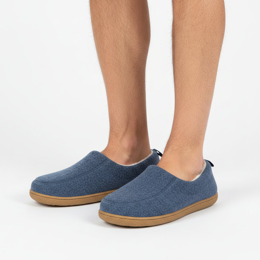 Lagoz Ilaya | Orthopedische Dames Pantoffels met Harde Zool & Fleece Voering - Warme Sloffen