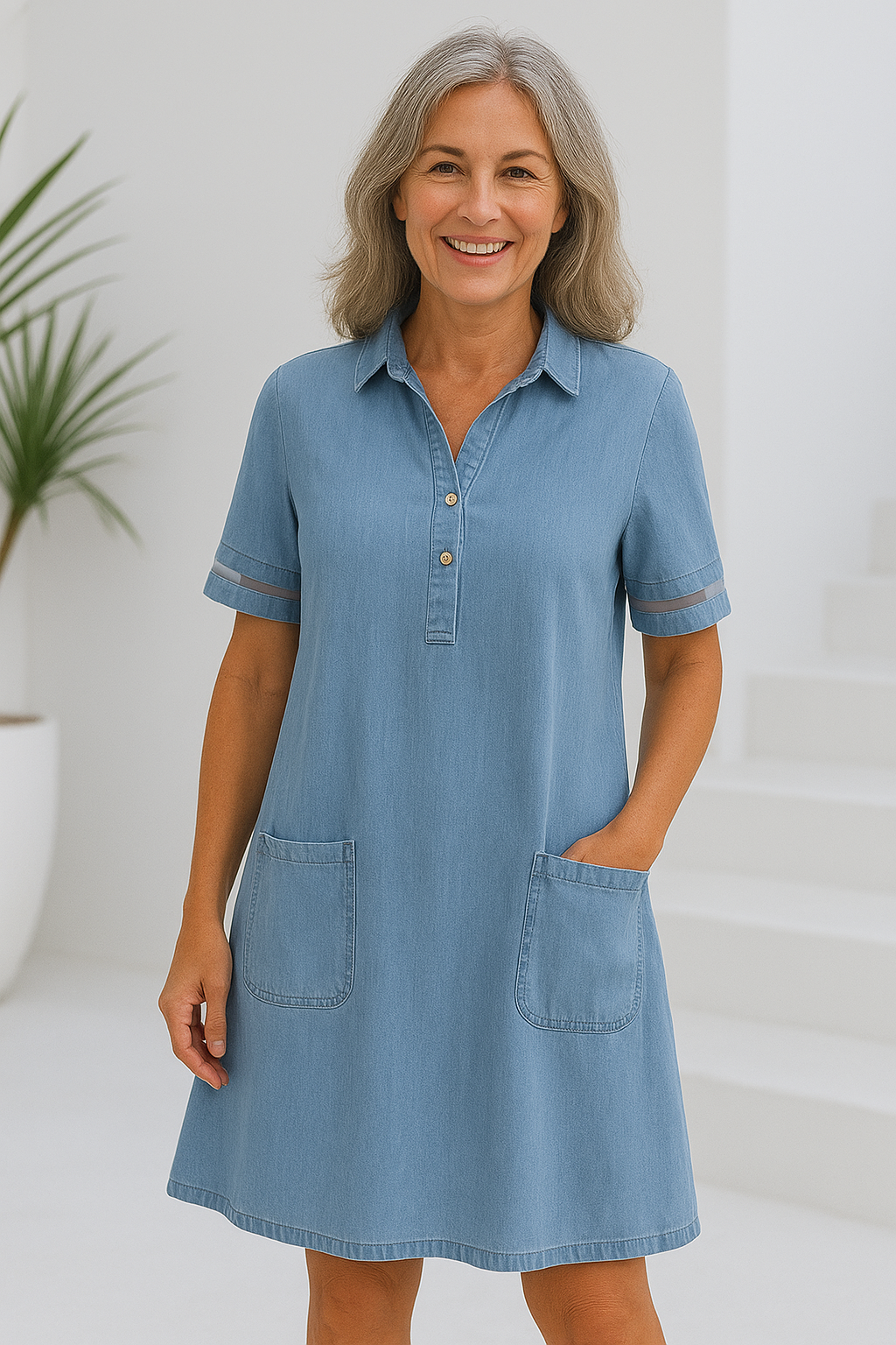 Lagoz Yade | Denim Droomjurk