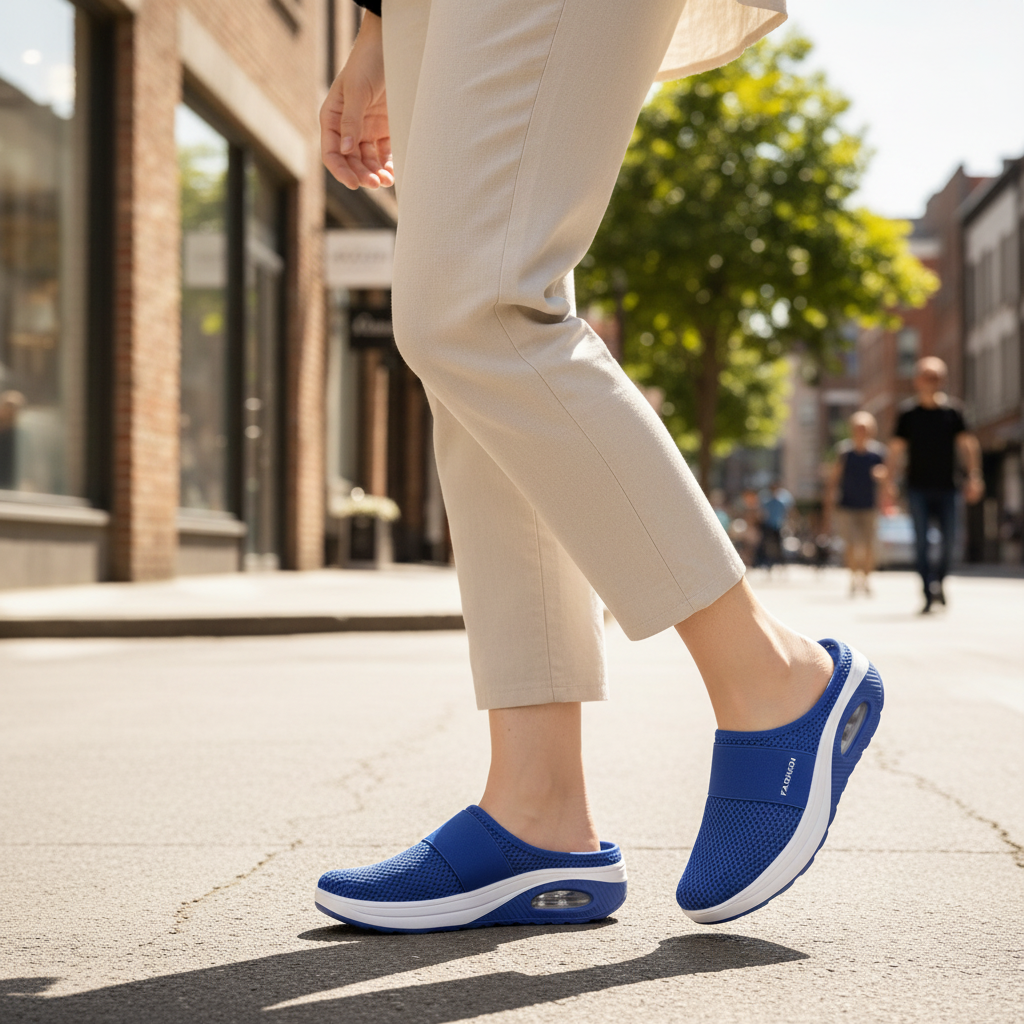 Lagoz Lily | Orthopedische Sandalen Dames Instappers Met Steunzool