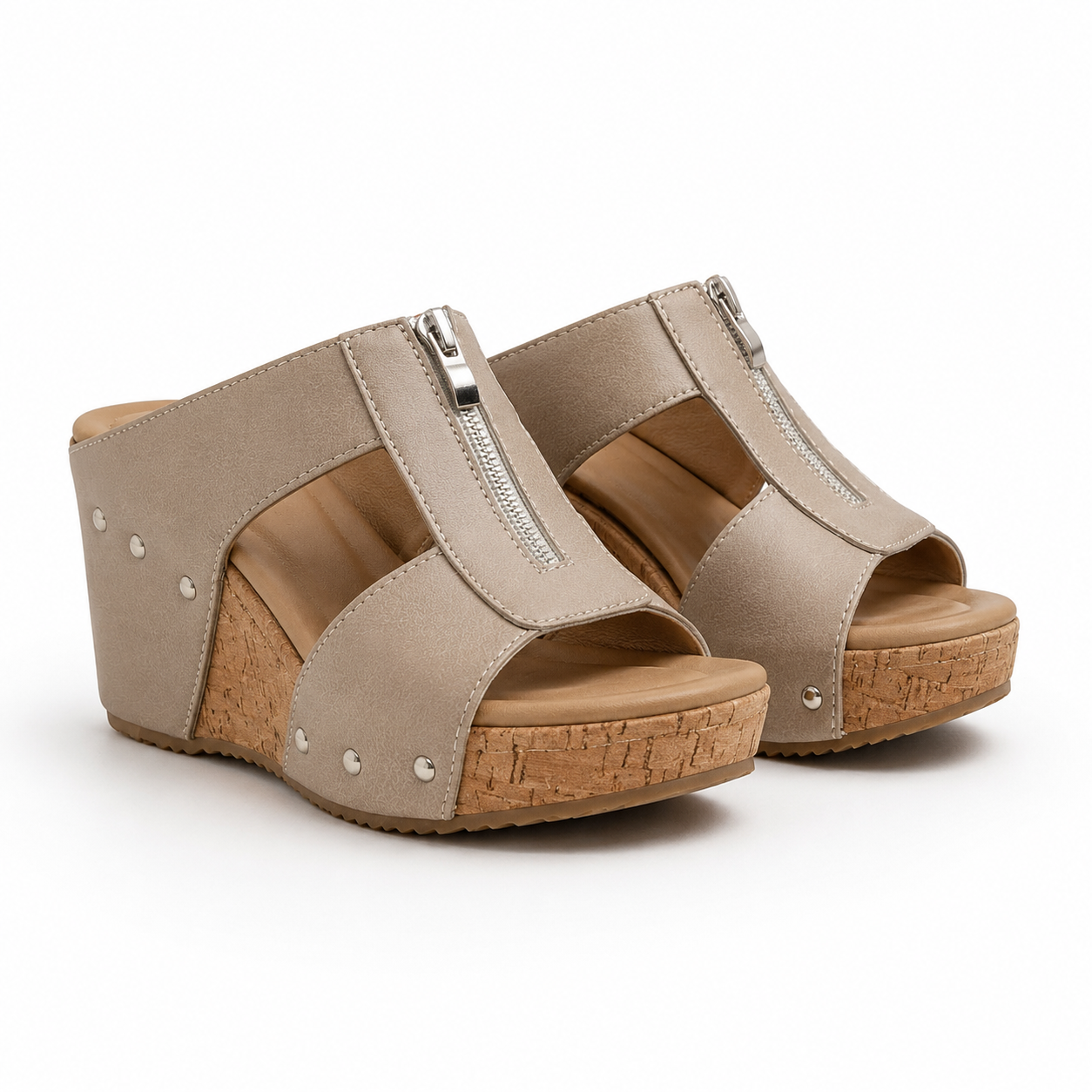 Lagoz Patrice | Orthopedische Dames Sandalen Met Sleehak