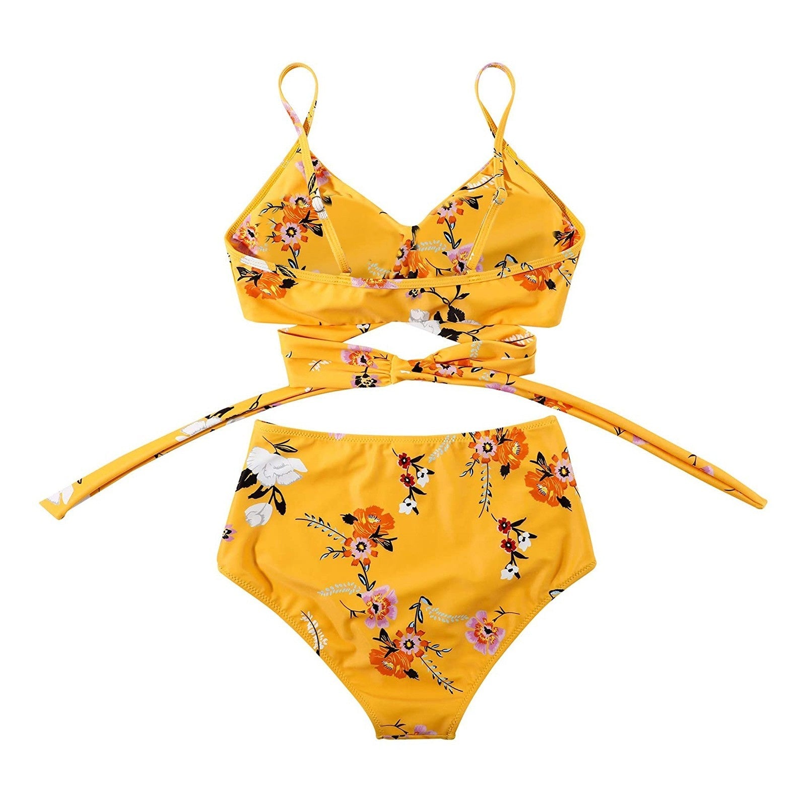 Lagoz Jackson| Belle High Waisted, Kleurrijke Damesbikini