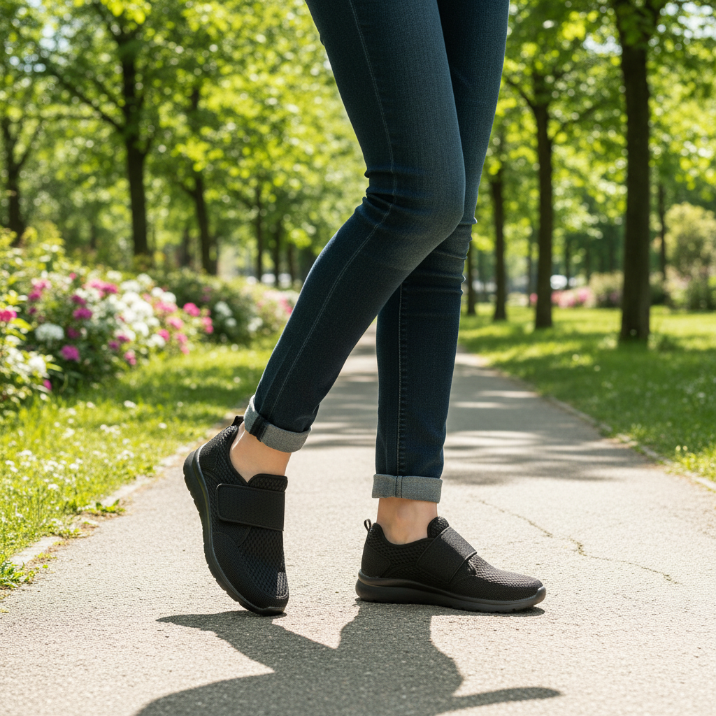 Lagoz Fien | Orthopedische Brede Dames Schoenen – Diabetes Schoenen