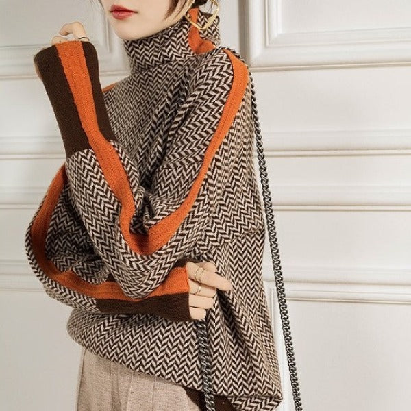 Lagoz Roma | Trui met hoge kraag