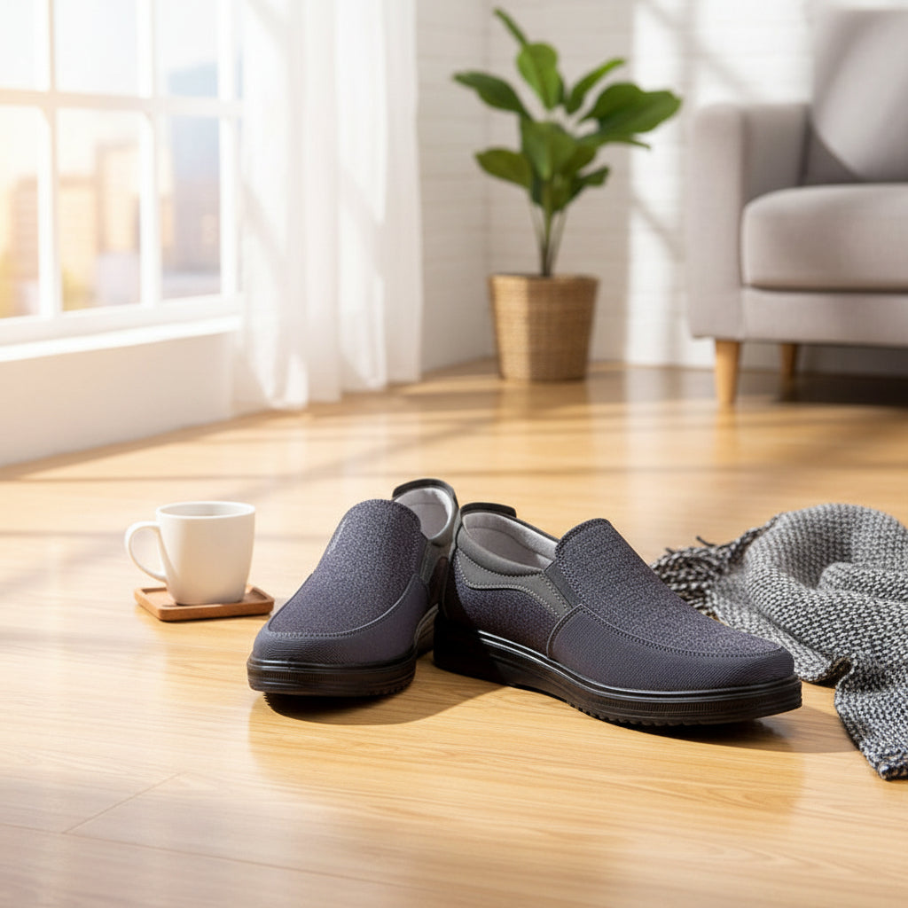 Lagoz Jan | Orthopedische Comfortabel Dempende Heren Loafers Schoenen