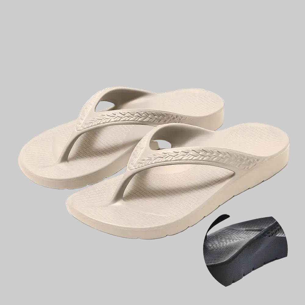 Lagoz Ela Slippers met Orthopedisch Voetbed Unisex - Teenslippers