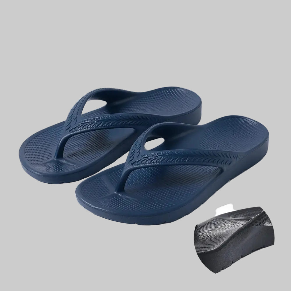 Lagoz Ela Slippers met Orthopedisch Voetbed Unisex - Teenslippers