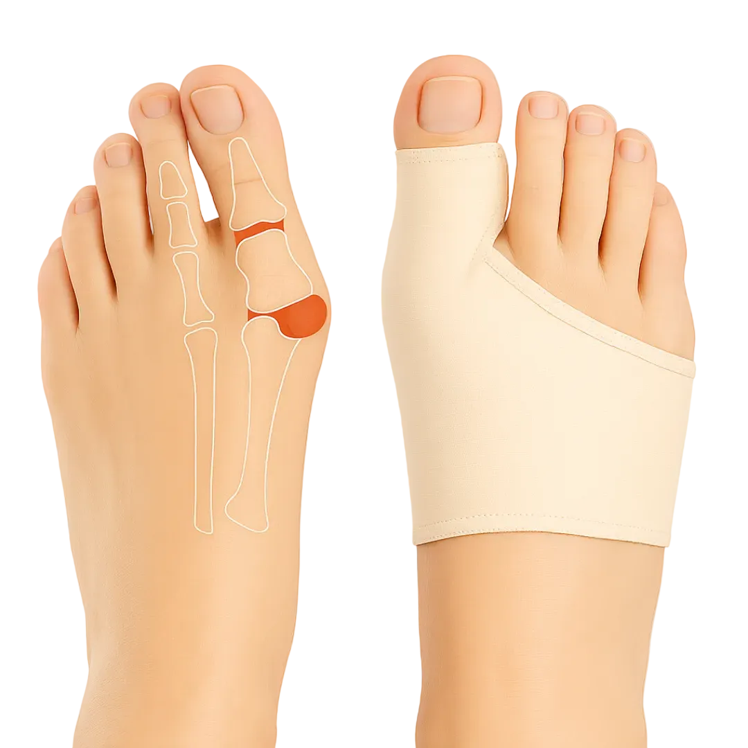 Lagoz Bunion Corrector met Gelpads - Tenen Spreider Hallux Valgus