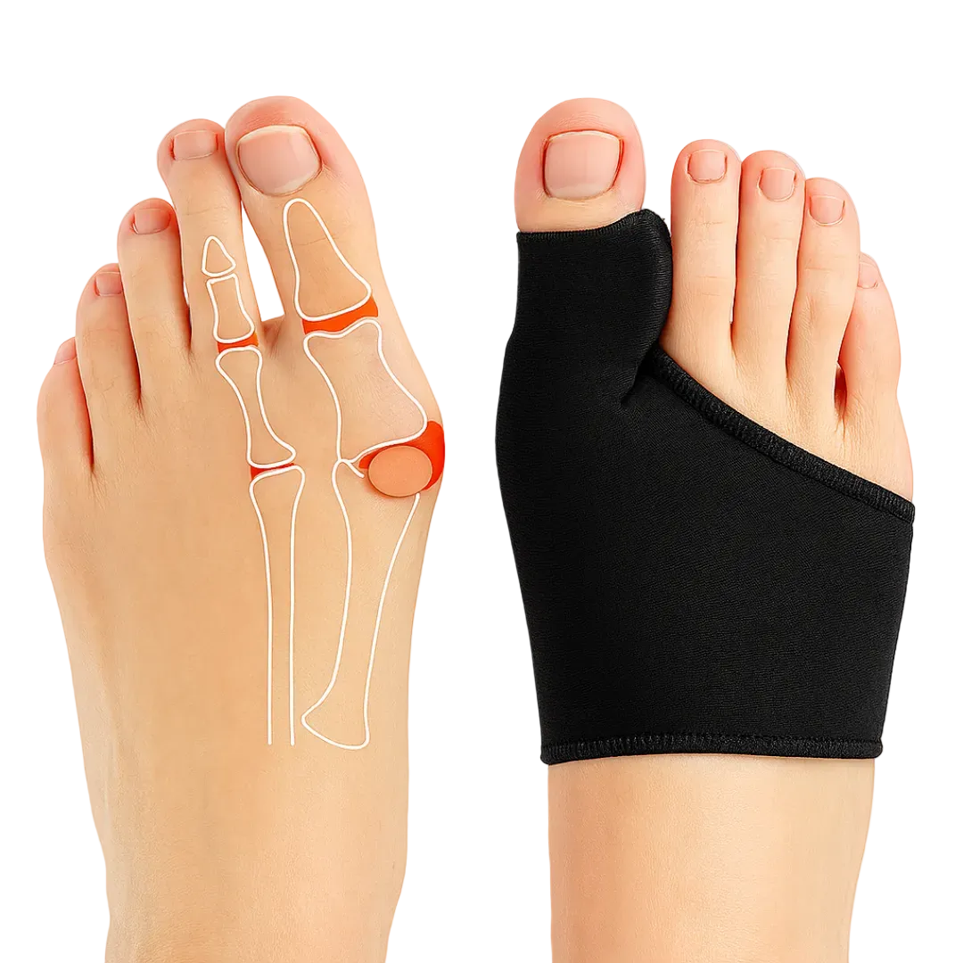 Lagoz Bunion Corrector met Gelpads - Tenen Spreider Hallux Valgus