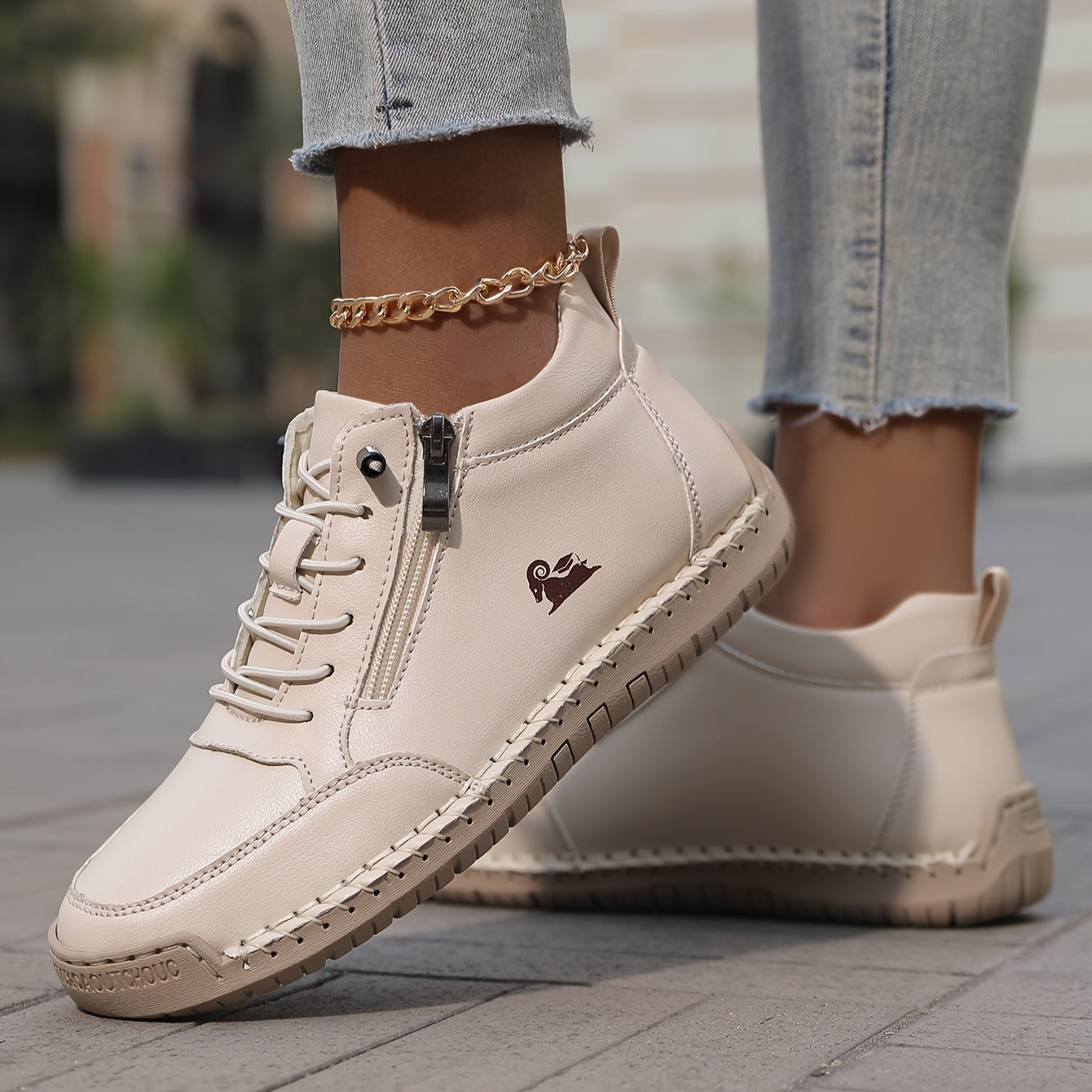 Lagoz Trif | Orthopedische Sneakers Met Brede Neus En Flexibele Zool (Unisex)