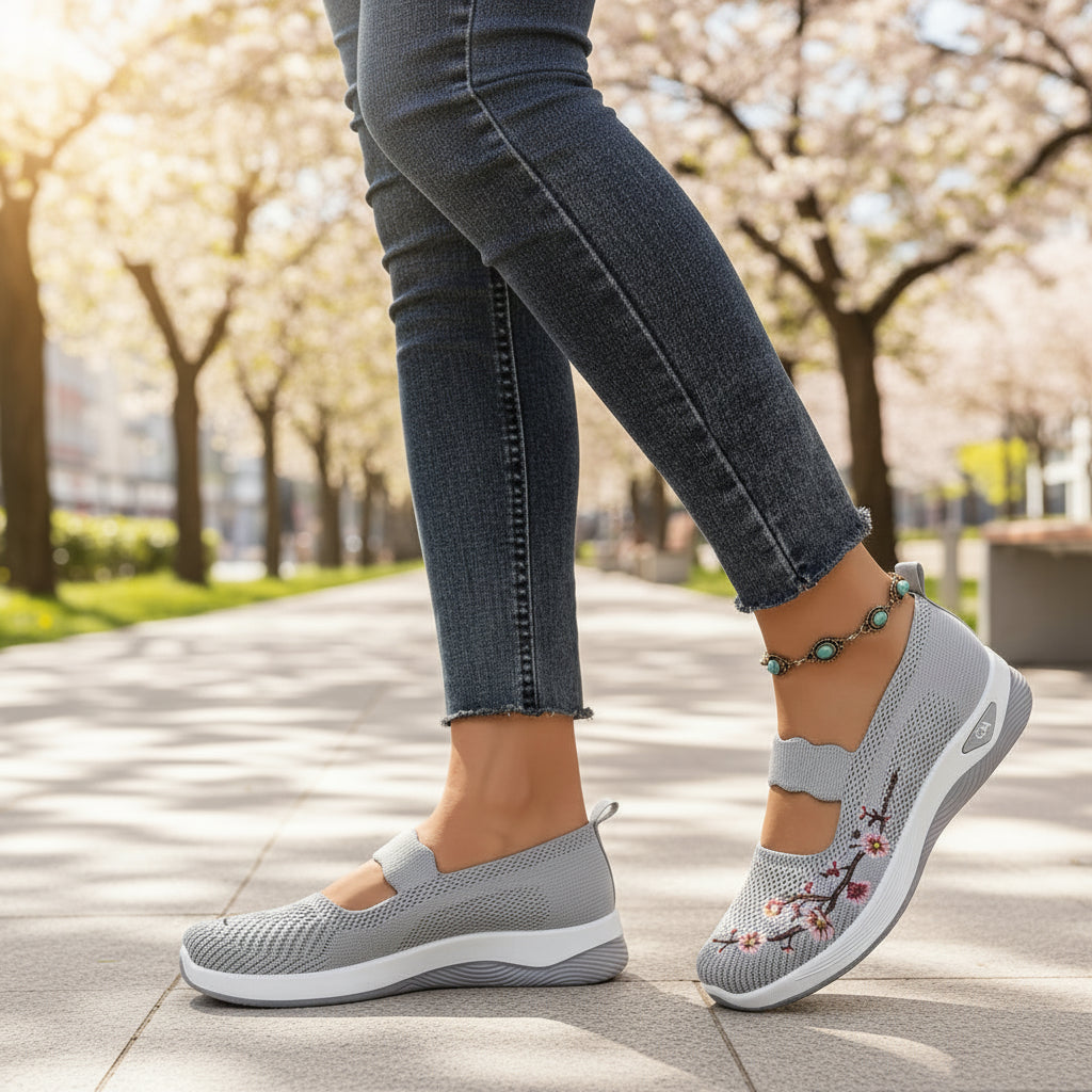 Lagoz Helia | Comfortabele Orthopedische Dames Instap Schoenen