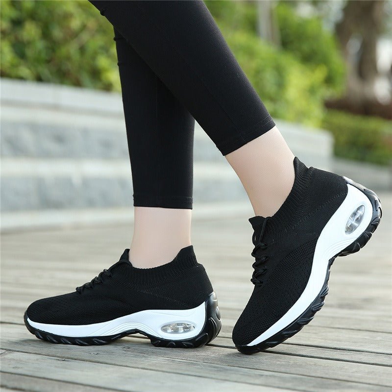 Lagoz Hannie | Dames Comfortabele Lichtgewicht Comfortschoenen met Zachte Demping en Antislip Zool