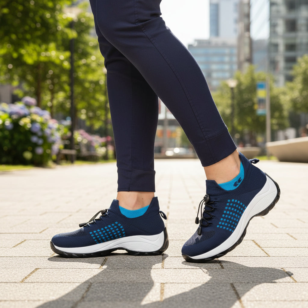Lagoz Air | Orthopedische Dames Comfort Sneaker
