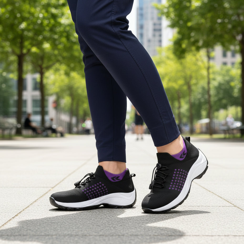 Lagoz Air | Orthopedische Dames Comfort Sneaker