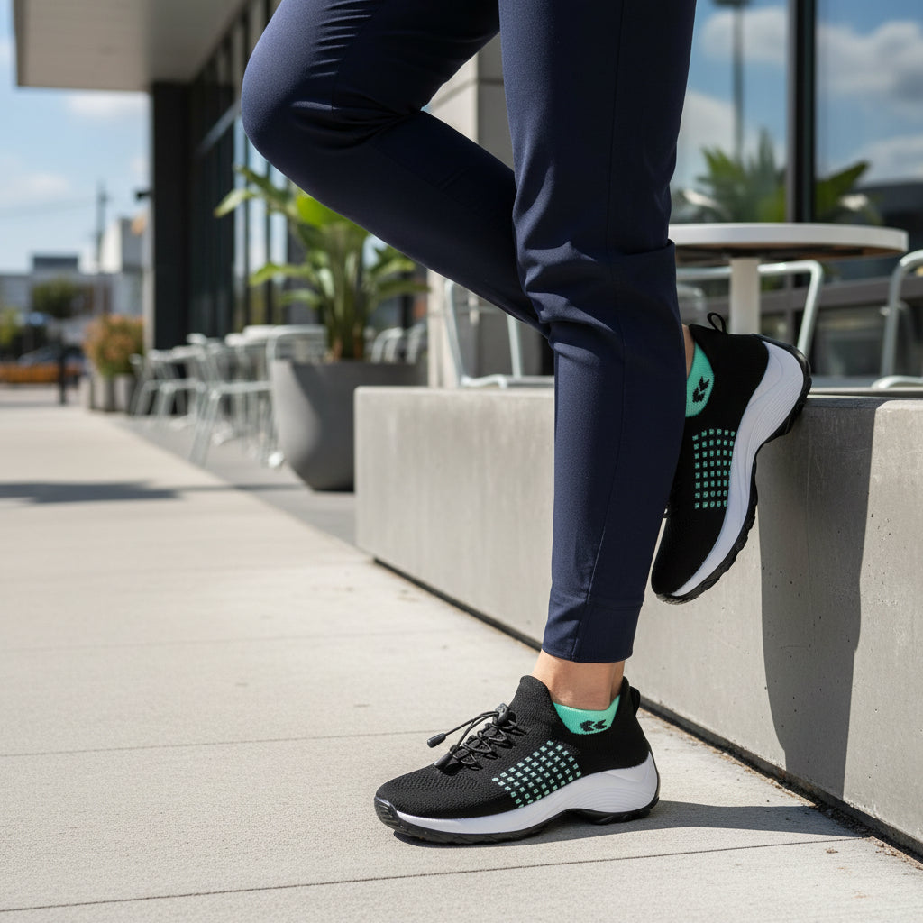 Lagoz Air | Orthopedische Dames Comfort Sneaker